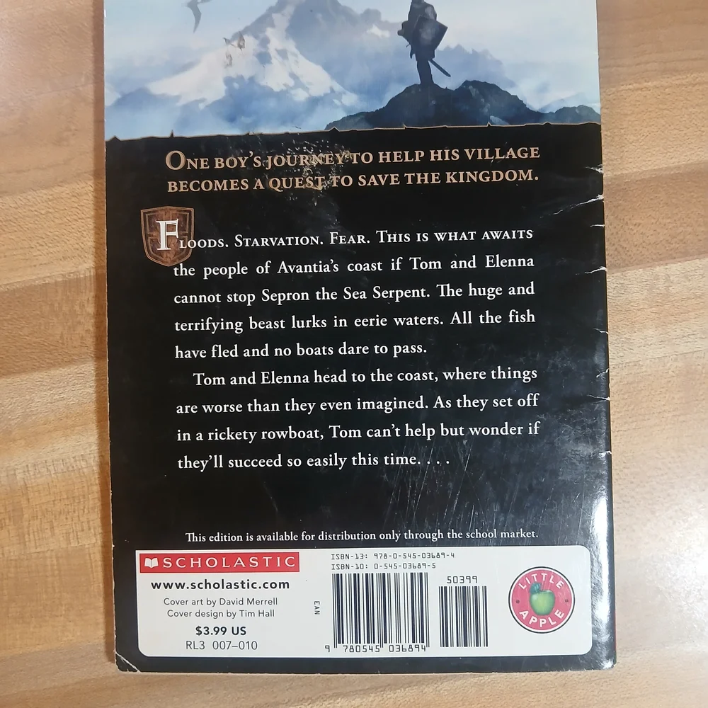 Scholastic Beast Quest: Sepron the Sea Serpent - Green and Purple Adventure Book